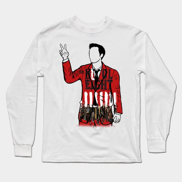 Quentin Tarantino, director of hateful 8 Long Sleeve T-Shirt by Youre-So-Punny